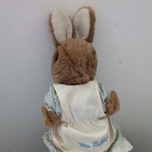 Vintage Eden Toys Beatrix Potter Mrs. Rabbit Brown Bunny Stuffed Plush 12"